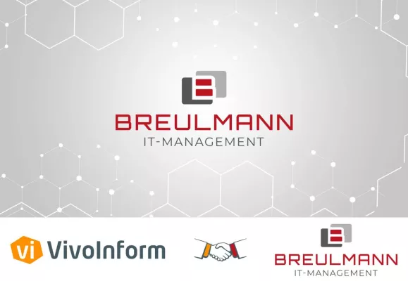 Bild: Die Breulmann IT-Management GmbH und VivoInform verbinden Praxissoftware und IT-Management