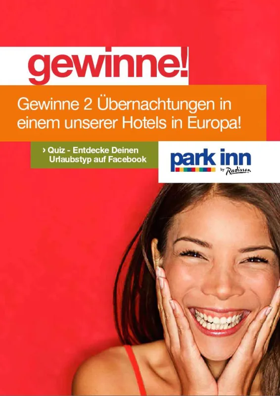 Park Inn by Radisson Sommer Kampagne 2013
