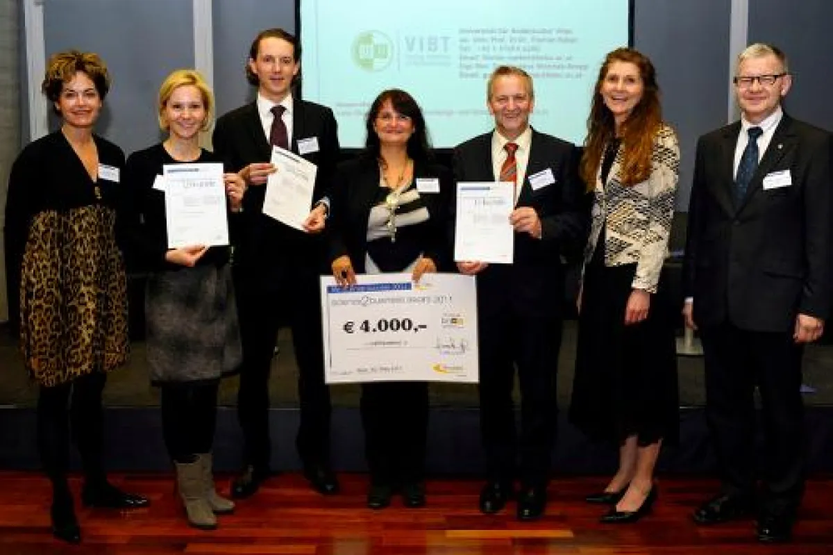 Dr. U. Unterer, Mag. S. Gritzner, Dr. S. Liebminger, Prof. G. Berg, J. Ortner, DI G. Zechner, Prof. J. Glößl