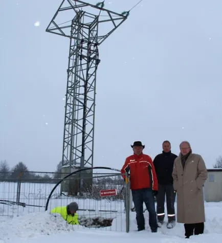 E.ON Mitte modernisiert Stromnetz in Staufenberg Bild: E.ON Mitte modernisiert Stromnetz in Staufenberg