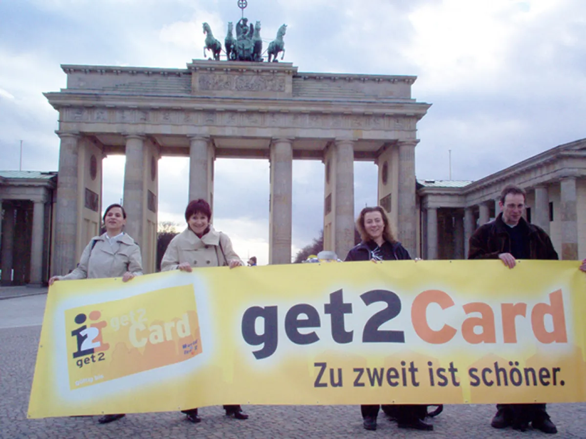 Die Teams am Start: Bettina und Cordula Stengel, Ina Pumpe und Peter Marx (v.l.n.r.)