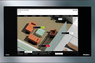 Bild: Moderne Gebäudesystemtechnik für mehr Wohnkomfort - Wohnen im "intelligenten" Haus