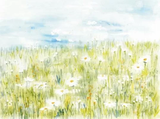 Bild: Ausstellung im JUNI 2010 - Klinik am Eichert - Blühendes Leben von Hildegard Beck
