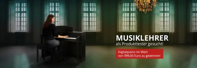 Bild: Digitalpiano testen und behalten!