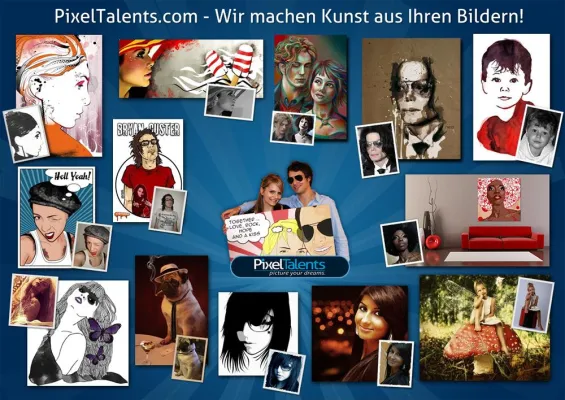 Die Plattform für Deko-Geschenkideen PixelTalents begrüßt ihr hundertstes Mitglied Bild: Die Plattform für Deko-Geschenkideen PixelTalents begrüßt ihr hundertstes Mitglied