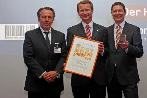 Bild: Hornbach mit dem Handelspreis ZMG-Best Sellers Best ausgezeichnet