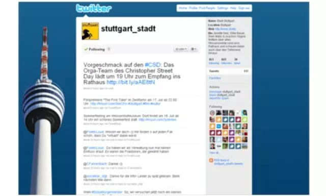 Bild: Stuttgart zwitschert: Social Media - Agentur NETFORMIC macht die Landeshauptstadt fit für Twitter