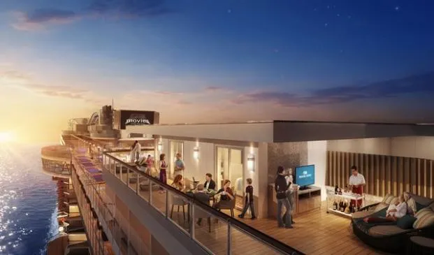 Bild: Wie im Himmel: Neues Princess-Flaggschiff bietet mit Sky-Suiten exklusives Wohnerlebnis