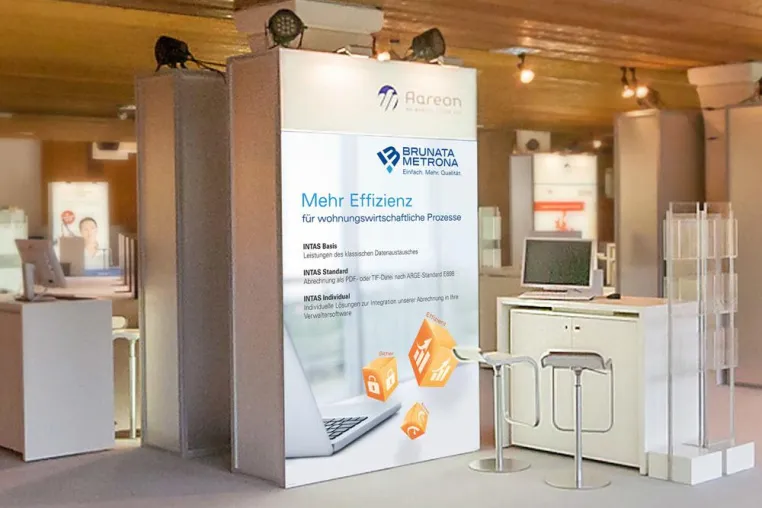 Bild: Aareon-Kongress 2015: BRUNATA-METRONA optimiert Prozesse der Wohnungswirtschaft