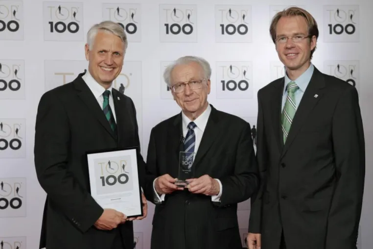 bauserve ist eines der „Top 100“ innovativsten Unternehmen Bild: bauserve ist eines der „Top 100“ innovativsten Unternehmen