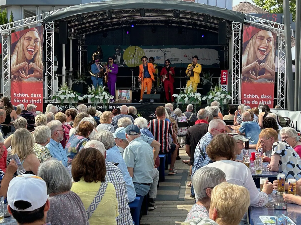 Brazzo Brazzone bei Jazz & more 2024 (© WMG Wolfsburg, Foto: Matthias Leitzke)