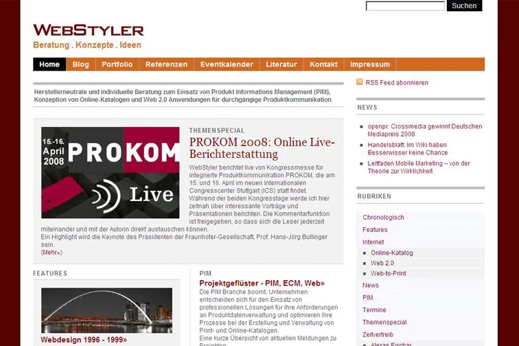 Bild: PROKOM 2008 - Erstmals Online-Live-Berichterstattung