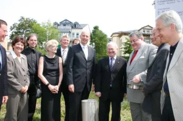 Grundsteinlegung für Mediencampus Leipzig erfolgt Bild: Grundsteinlegung für Mediencampus Leipzig erfolgt