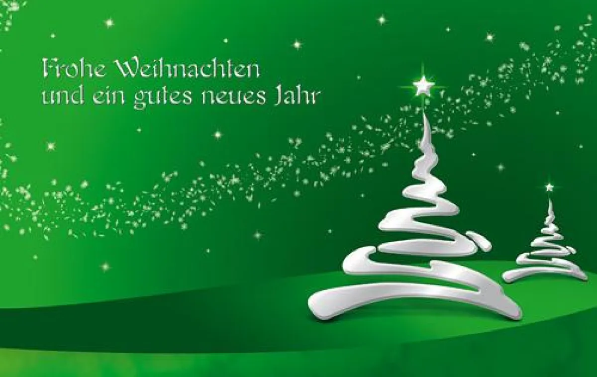 Geprägte Weihnachtskarte