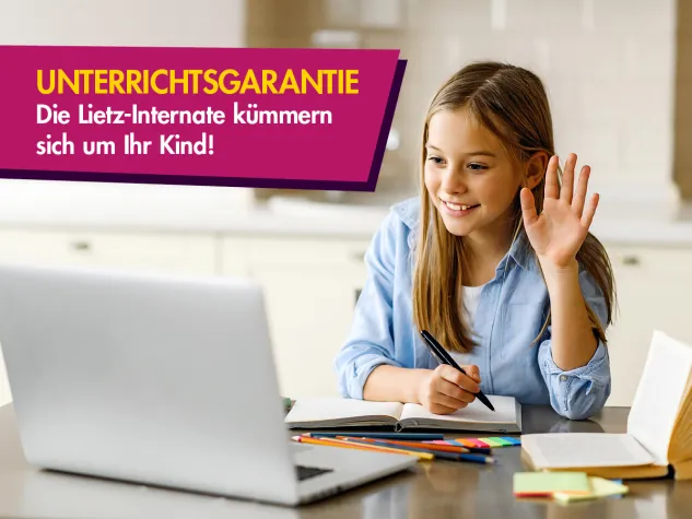 Bild: Unterrichtsgarantie – die Lietz-Internate kümmern sich um ihr Kind!