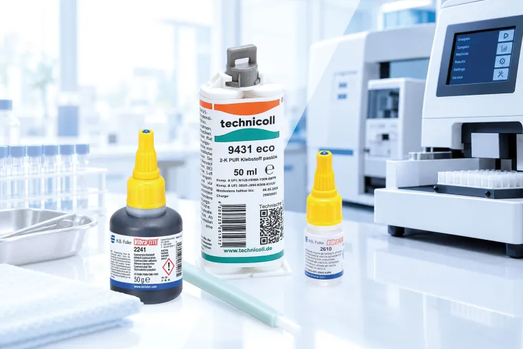 Präzision beginnt in der Klebfuge: technicoll® 9431 eco für medizintechnische Messsysteme Bild: Präzision beginnt in der Klebfuge: technicoll® 9431 eco für medizintechnische Messsysteme
