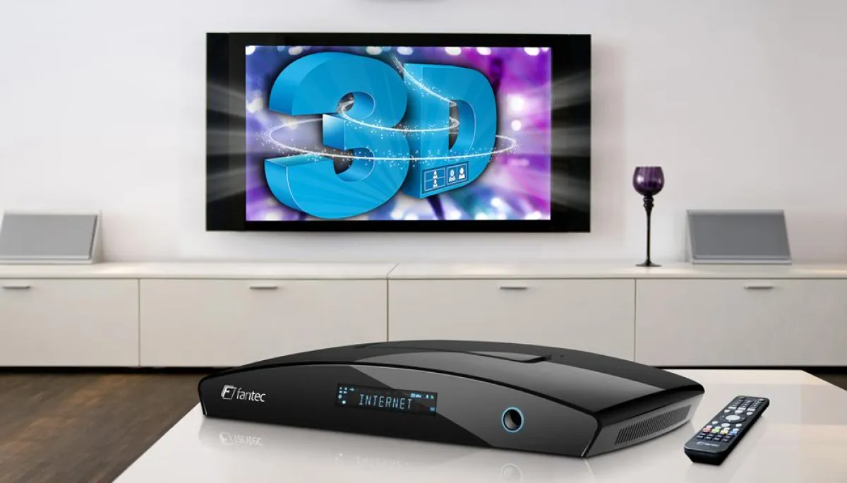Multimedia Festplatten von Fantec spielen auch 3D Inhalte ab.