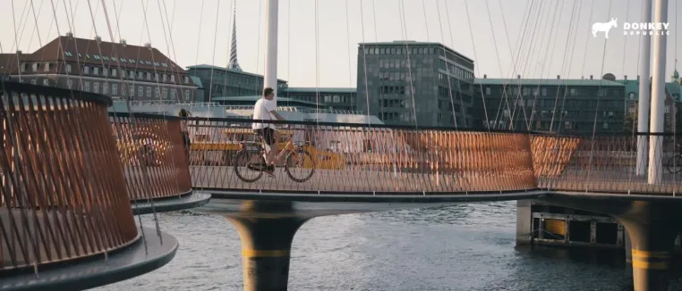 Donkey Republic Haupt-Bikesharing-Anbieter in Kopenhagen Bild: Donkey Republic Haupt-Bikesharing-Anbieter in Kopenhagen
