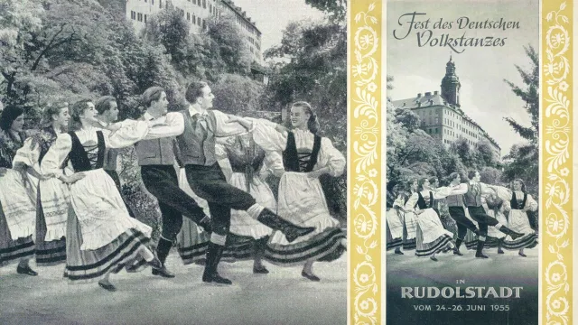 Bild: Zeitzeugen des „Volkstanzfestes“ 1955 in Rudolstadt gesucht