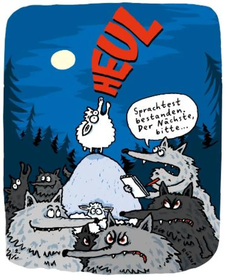 Cartoon von Stephan Rürup