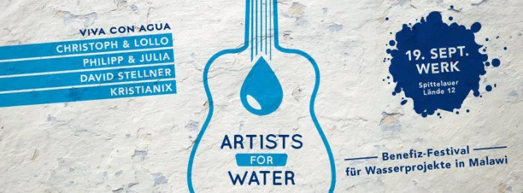 Bild: Gutes Hören und dabei Gutes tun: Artists for Water am 19. September in Wien