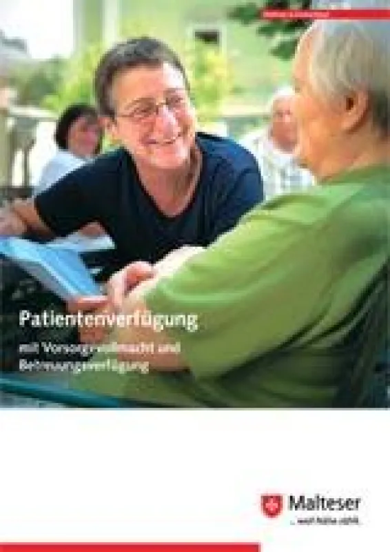 Die Malteser Patientenverfügung steht zum kostenlosen Download unter www.malteser-traegergesellschaft.de