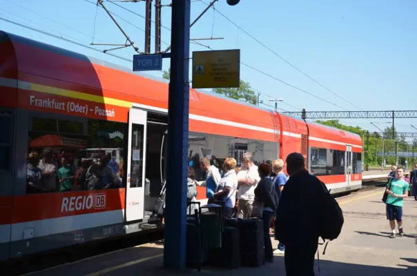 Bild: Gelungene Sonderzug-Reise aus Berlin zur Partnerstadt in Polen