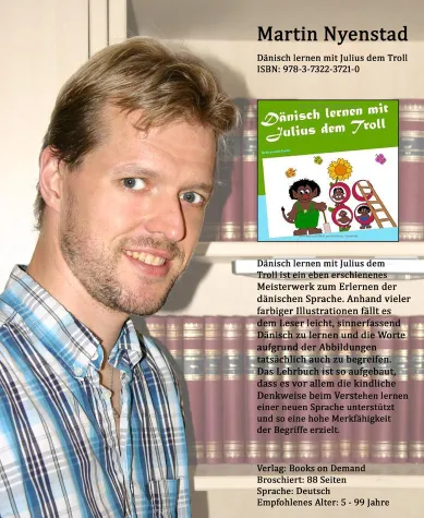 Buchpräsentation: Dänisch lernen mit Julius dem Troll Bild: Buchpräsentation: Dänisch lernen mit Julius dem Troll