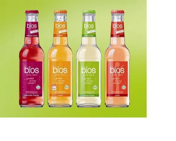 Bild: bios Erfrischungsgetränke mit neuer Rezeptur und frischem Look