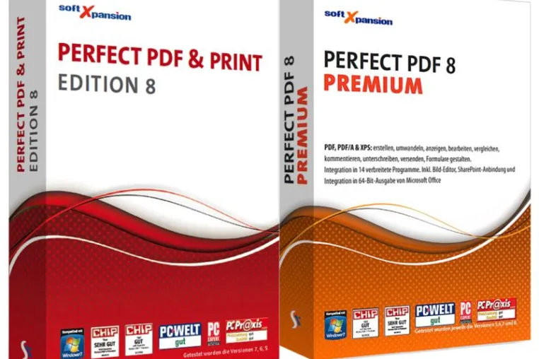 Bild: Perfect PDF 8 Premium und Perfect PDF & Print 8 – 50% Rabatt für Nutzer anderer PDF-Programme