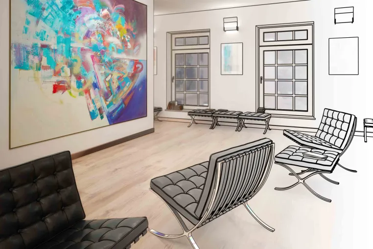 Warum Sie Kunst im Büro brauchen und wie Sie Bilder auswählen Bild: Warum Sie Kunst im Büro brauchen und wie Sie Bilder auswählen