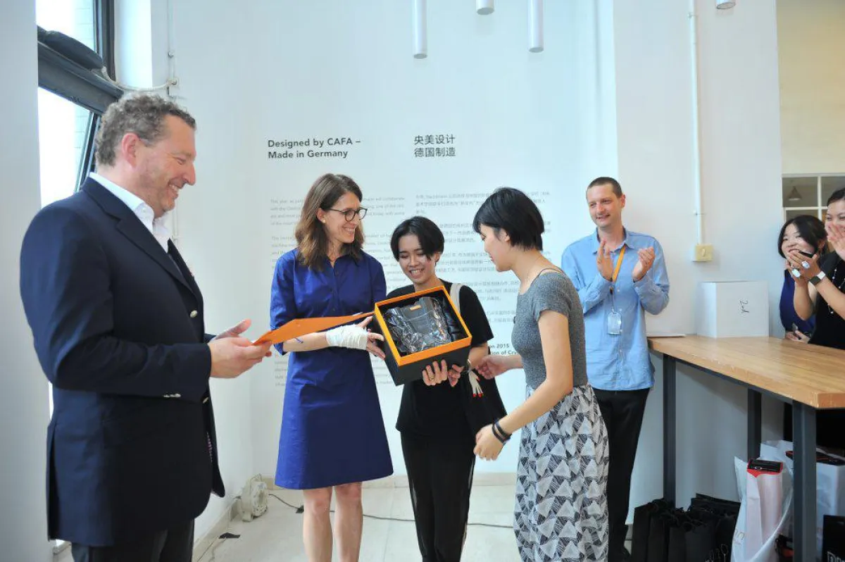 Award Ceremony Nachtmann NextGen China: Nominierung der Gewinnerinnen Mao Churong und Gong Yining