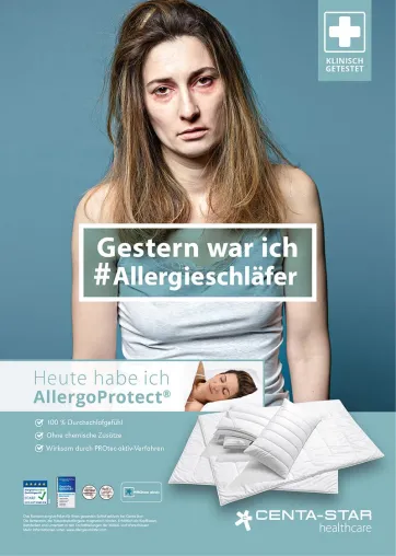 Schmittgall HEALTH und Centa-Star erlösen Allergieschläfer Bild: Schmittgall HEALTH und Centa-Star erlösen Allergieschläfer