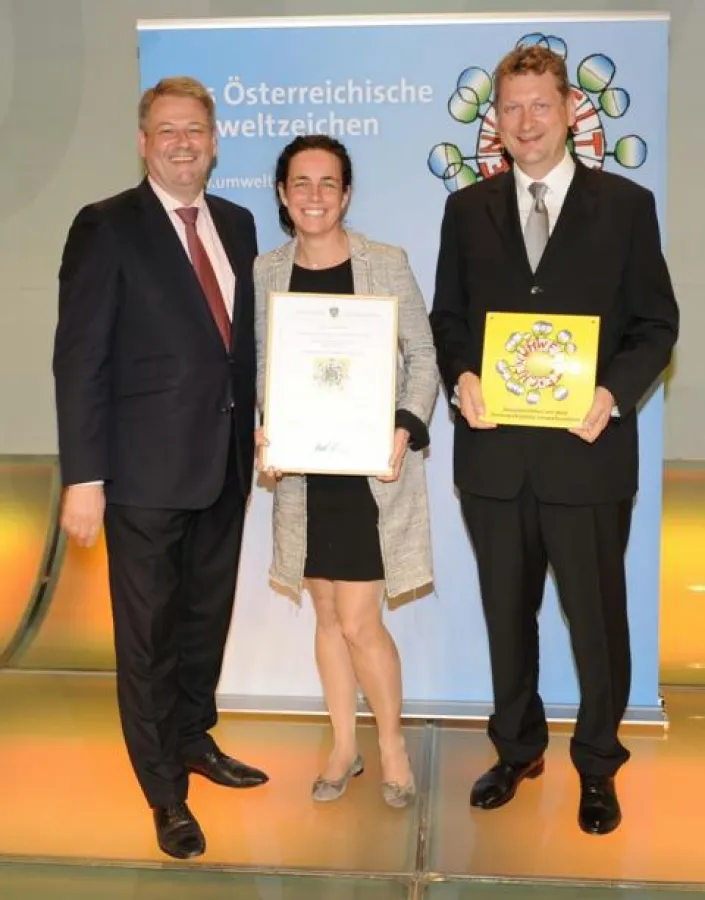 v.l.  Andrä Rupprechter (Bundesminister für Land-und Forstwirtschaft, Umwelt und Wasserwirtschaft),