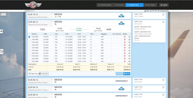 Bild: Air France-KLM zertifiziert HitchHiker für NDC-Buchung ihrer Private Fares