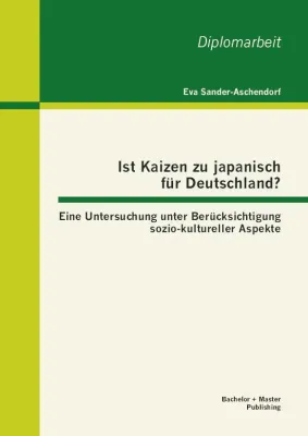 Bild: Buchveröffentlichung: Ist Kaizen zu japanisch für Deutschland?