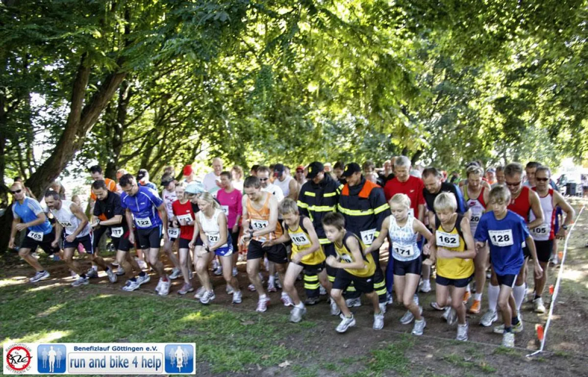 Start beim run and bike 4 help 2009