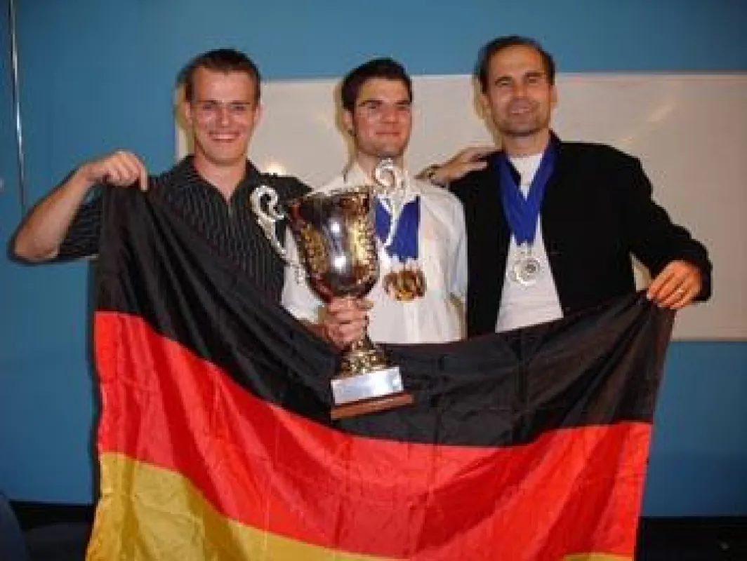 Siegreiche deutsche Gedächtnisnationalmannschaft