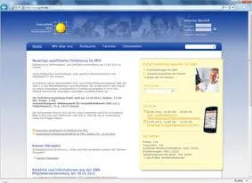 Bild: Website-Relaunch Gesundheitsnetz Nordhessen (Webdesign und SOLVA CMS)