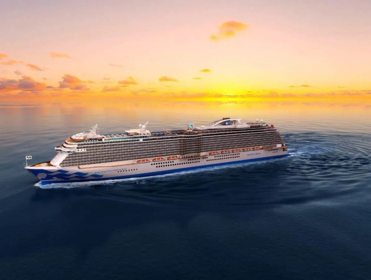 Das fünfte Schiff der Royal-Class von Princess Cruises wird Enchanted Princess heißen