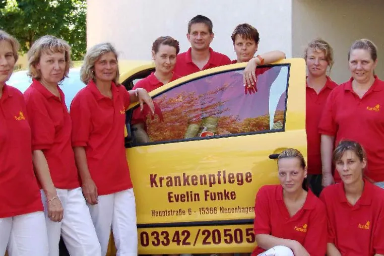 Bild: Firmenjubiläum und Pflegereform mit Zukunft / Pflegedienst Evelin Funke für Pflegestützpunkt in Neuenhagen