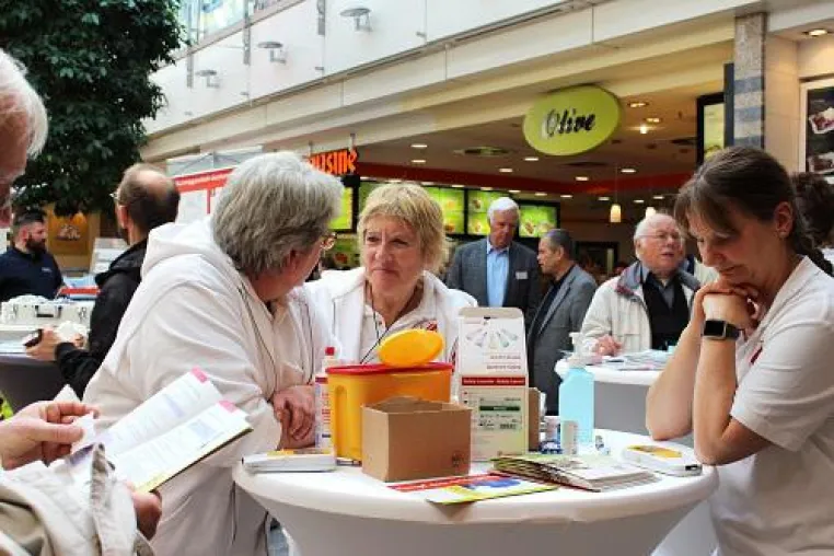 7. Infoveranstaltung zum "Tag des Schlaganfalls" freute sich großer Beliebtheit Bild: 7. Infoveranstaltung zum "Tag des Schlaganfalls" freute sich großer Beliebtheit