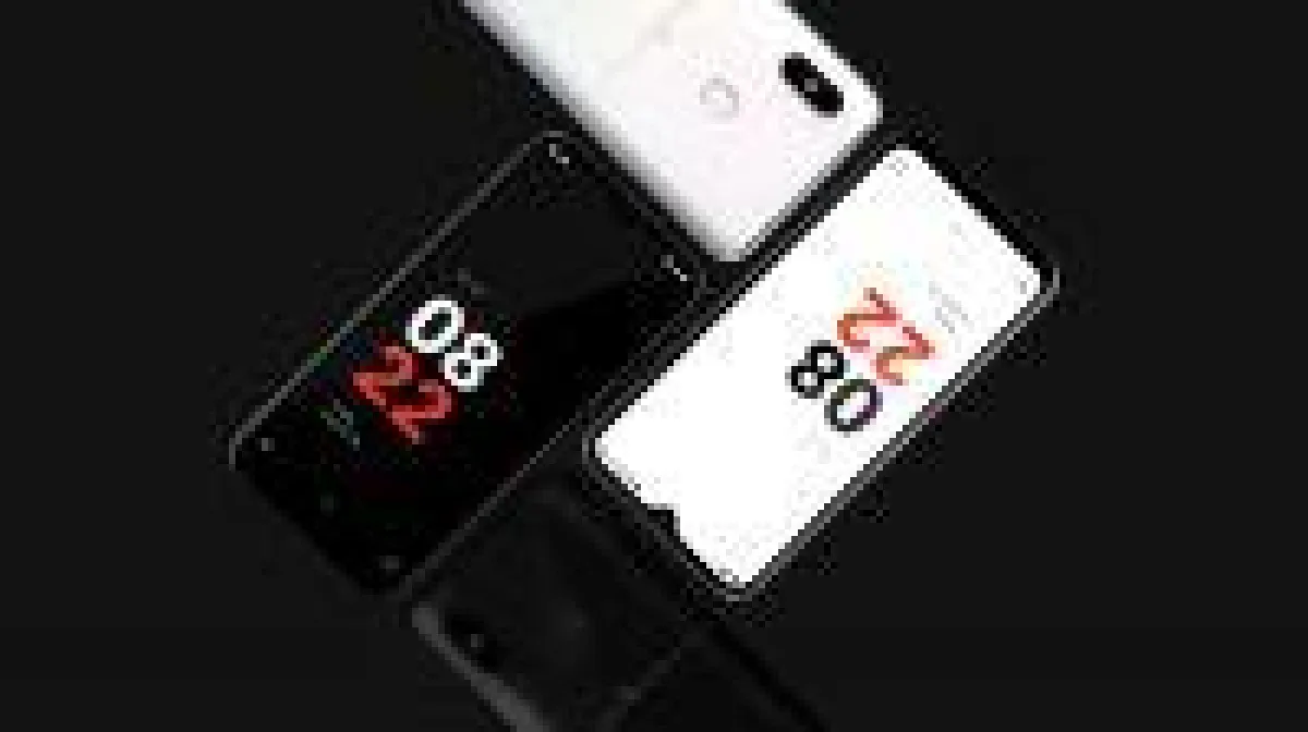 Das Volla Phone in weiß und schwarz