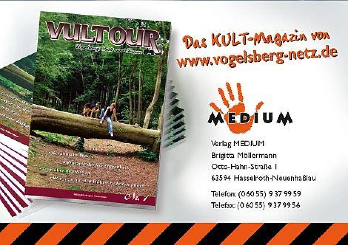 Band 1 VulTOUR - Nicht ohne meinen Vogelsberg!