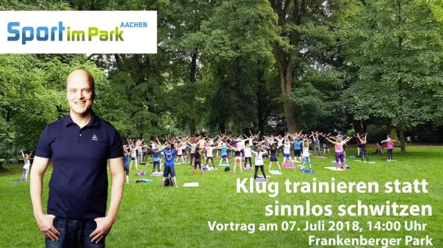 Bild: Kostenloser Fitness-Vortrag in Aachen: Klug trainieren statt sinnlos schwitzen!