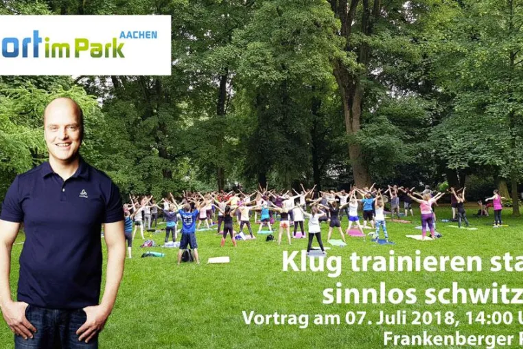 Bild: Kostenloser Fitness-Vortrag in Aachen: Klug trainieren statt sinnlos schwitzen!