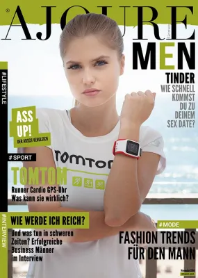 Bild: AJOURE MEN November Ausgabe
