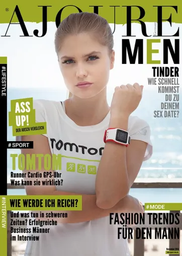 Bild: AJOURE MEN November Ausgabe