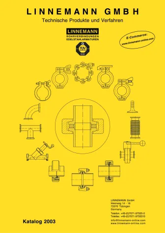 Rohrverbindungen, Edelstahlarmaturen Bild: Rohrverbindungen, Edelstahlarmaturen