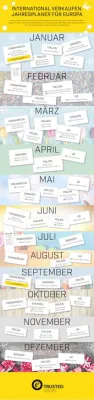 Bild: International verkaufen: Jahresplaner 2017 für Europa
